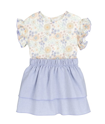 V Conjunto Falda Excellentt SHIMLA Bebé Niña