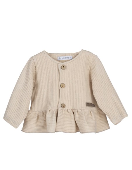 V Chaqueta Rodas Bebé Niña