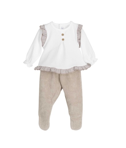 V Conjunto Polaina MANDI Bebé Niña
