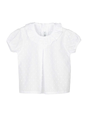 V Camisa Plumeti manga corta
