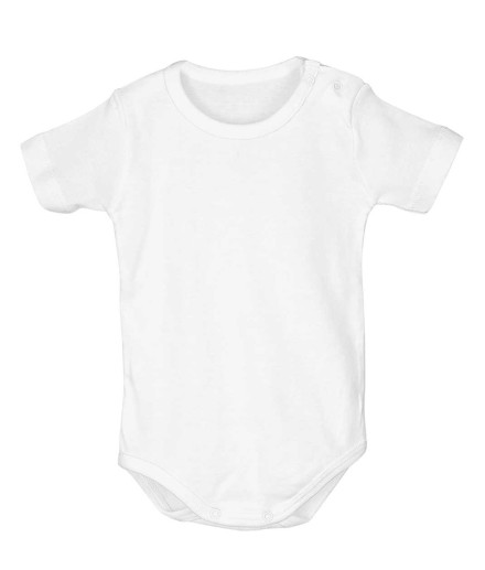 V Body clack lateral manga corta liso