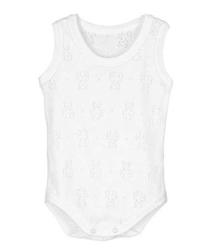 V Body tirantes calado ositos