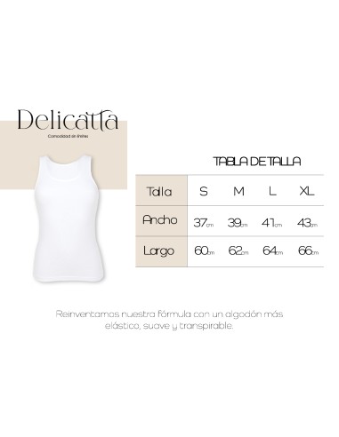 Camiseta Tirantes ELASTÁN