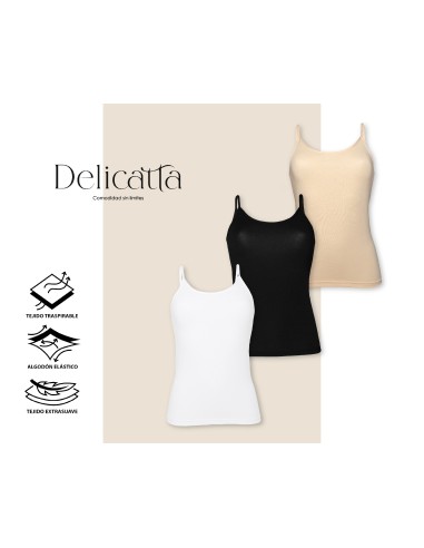 Camiseta Tirantes Finos ELASTÁN