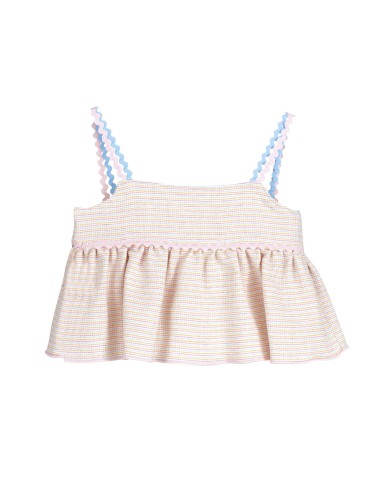 V Conjunto Falda STRAWBERRY Bebé Niña
