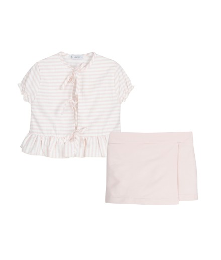 V Conjunto Falda-Pantalón BUNDI Bebé Niña