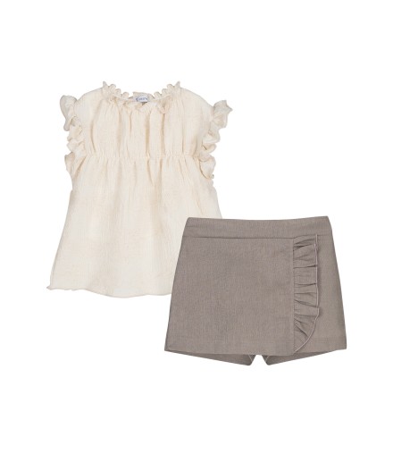 V Conjunto Falda-Pantalón Excellentt NAGPUR Bebé Niña