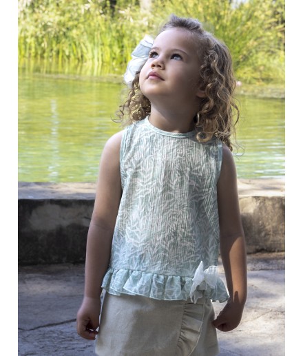V Conjunto Falda-Pantalón Excellentt VARANASI Bebé Niña 2