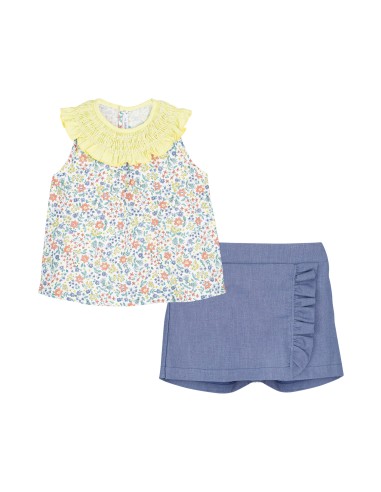 V Conjunto Falda-Pantalón AGRA Bebé Niña