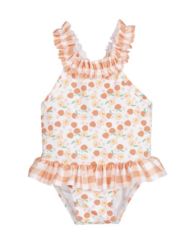 V Bañador CUADROS Bebe Niña