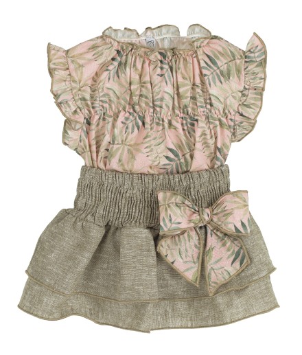 V5 Conjunto Falda Excellentt Caribe