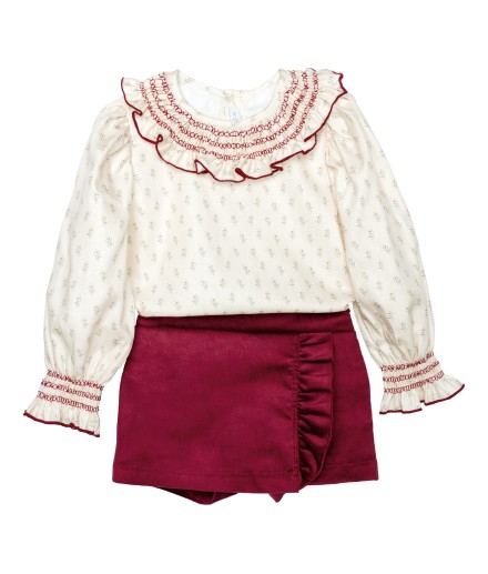 I Conjunto Falda-Pantalon Cangas,ñiña