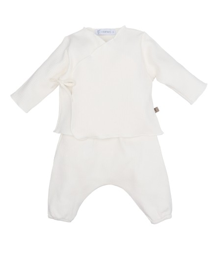 C Pack Regalo NATURAL (conj+babero),unisex