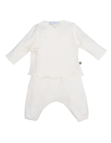 C Pack Regalo NATURAL (conj+babero),unisex