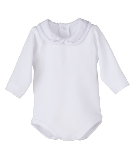 I Body Cuello bordado Bel,unisex
