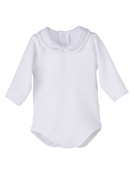 I Body Cuello bordado Bel,unisex