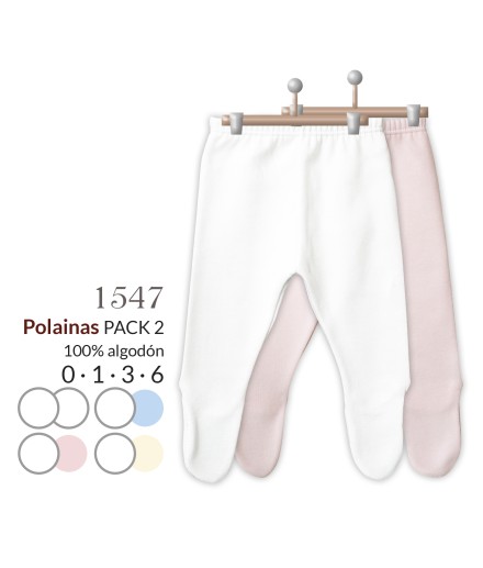 I Pack 2 polainas lisa,unisex